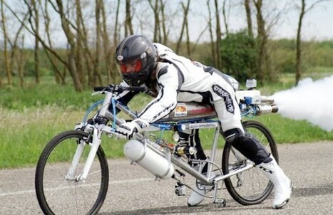 Un Fran&ccedil;ais bat le record du monde de vitesse &agrave; v&eacute;lo | Trollface , meme et humour 2.0 | Scoop.it