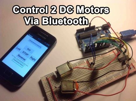 Arduino - Control 2 DC Motors Via Bluetooth | tecno4 | Scoop.it