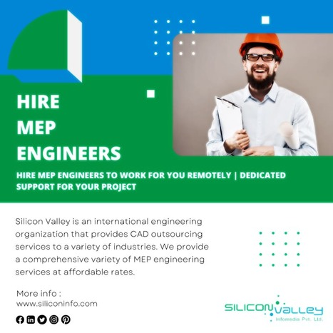 Hire Dedicated MEP Engineers | Hire Offshore MEP Engineers | CAD Services - Silicon Valley Infomedia Pvt Ltd. | Scoop.it