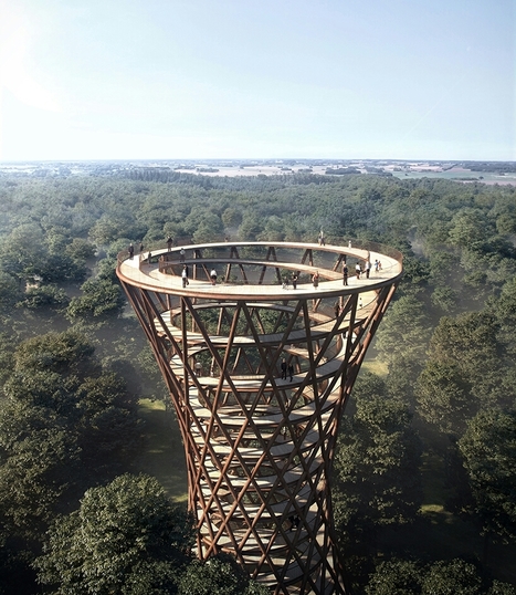 EFFEKT's treetop experience observation tower offers a breathtaking panoramic view of denmark | Public Relations & Social Marketing Insight | Scoop.it