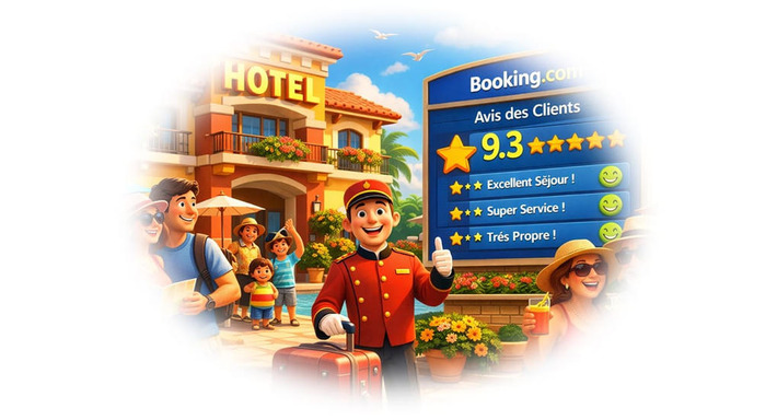 Booking change son syst&egrave;me de notation, et &ccedil;a change tout ! | Tendances - Etourisme | Scoop.it