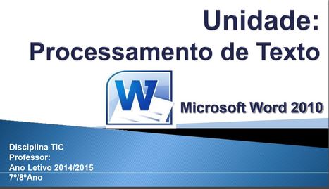 "Processamento de texto"- TIC | APOIO AO ESTUDO | Scoop.it
