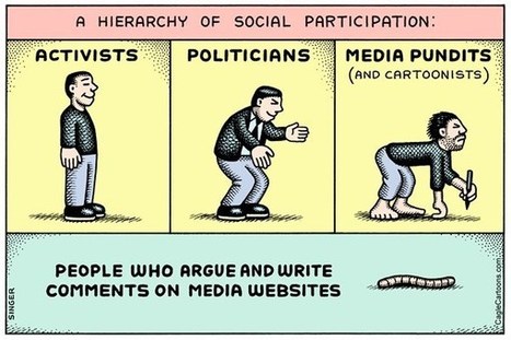 Hierarchy of Social Participation horizontal | Peer2Politics | Scoop.it