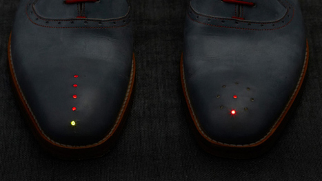 Des chaussures GPS pour vous guider chez vous! | L'innovation dans la filière cuir | Scoop.it