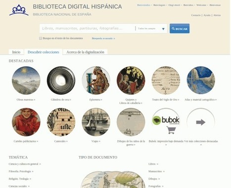 Biblioteca digital hispánica – miles de libros, manuscritos, mapas y demás documentos históricos | Chismes varios | Scoop.it