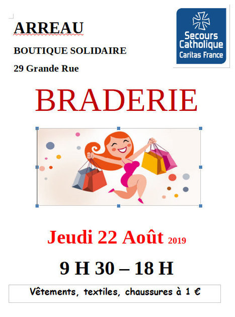 Braderie du Secours Catholique le 22 août à Arreau | Vallées d'Aure & Louron - Pyrénées | Scoop.it