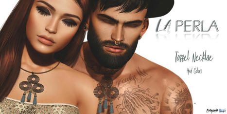 Boho Ethnic Tassel Unisex Necklace Orsy Event 1L Promo Gift by LA PERLA | Teleport Hub - Second Life Freebies | Teleport Hub | Scoop.it