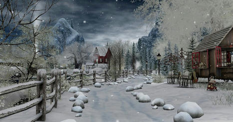 Echt Virtuell: Shop-Region: Sum A Roo - Winter Imagination | Second Life Destinations | Scoop.it