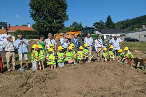 JUSSAC. Premiers coups de pelle pour la cantine et l’espace périscolaire | Petites villes de demain | Veille presse | Scoop.it