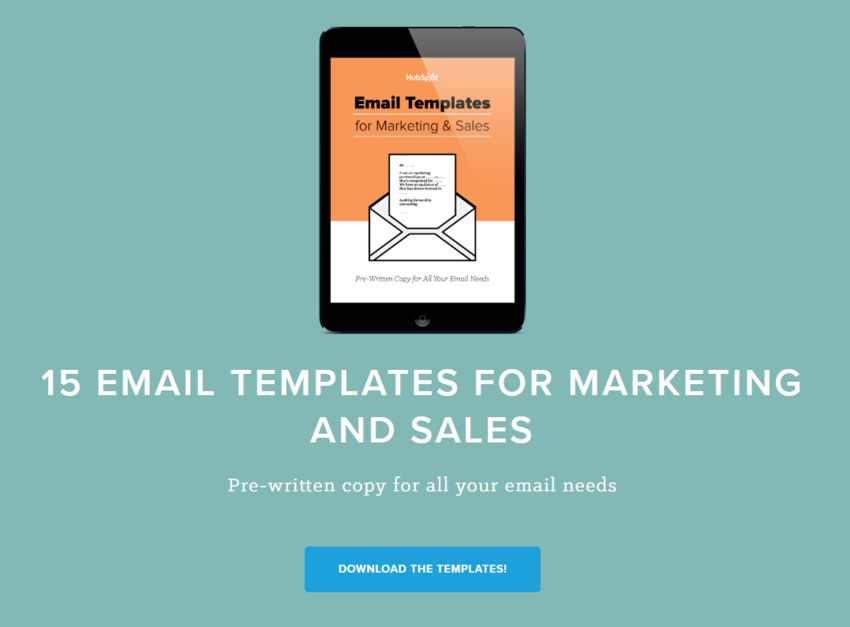 [FREE] Email Templates for Marketing & Sales - HubSpot | The MarTech Digest | Scoop.it