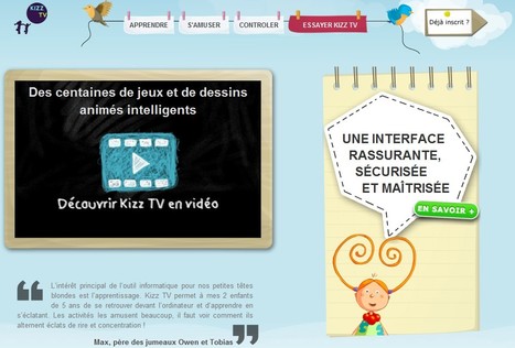 Kizz TV: apprendre et s'amuser en maternelle | Remue-méninges FLE | Scoop.it