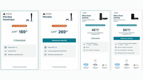 Une PS5 pour moins de 170 &euro; ? C'est possible avec cette offre fibre de Bouygues | Infrastructures num&eacute;riques avanc&eacute;es | Scoop.it
