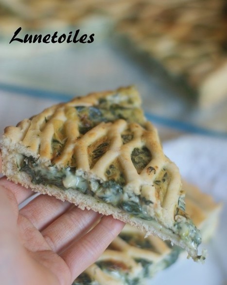 tourte aux épinards | Plats et recettes rapides, idées de menu de semaine sain et facile | Scoop.it