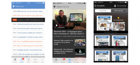 Refonte de l'appli iPhone du Figaro | Revue de Web Commercial | Scoop.it