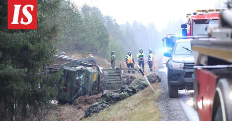 Näin kävi 13 varusmiehelle, jotka joutuivat sairaalaan kuorma-autoturmassa | 1Uutiset - Lukemisen tähden | Scoop.it