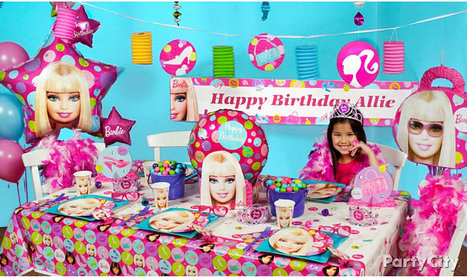barbie birthday party decorations