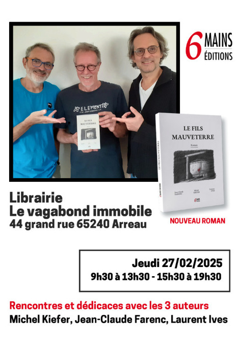 "le Fils Mauveterre" : rencontres et dédicaces avec les auteurs le 27 février à Arreau | Vallées d'Aure & Louron - Pyrénées | Scoop.it