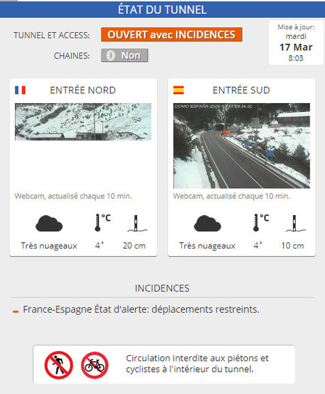 Coronavirus: l'Espagne ferme partiellement ses frontières terrestres | Vallées d'Aure & Louron - Pyrénées | Scoop.it