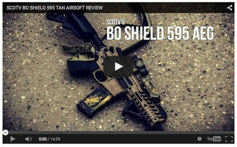 SCDTV - BO SHIELD 595 TAN AIRSOFT REVIEW - on YouTube | Thumpy's 3D House of Airsoft™ @ Scoop.it | Scoop.it