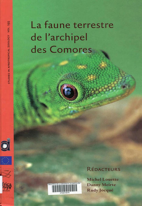 La faune terrestre de l'archipel des Comores : l'archipel des Comores est composé de quatre îles situées dans l'Océan Indien occidental. Grande Comore (Ngazidja… en 2021 | Histoires Naturelles | Scoop.it