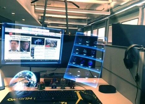GoGlasses : "Workspace, un bureau de travail en réalité augmentée | Ce monde à inventer ! | Scoop.it