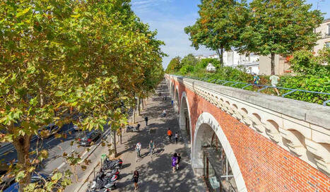 Ces arcades en brique roses qui portent un jardin suspendu de 4.5 km sont les vestiges d’une gare parisienne – | Découvrir, se former et faire | Scoop.it