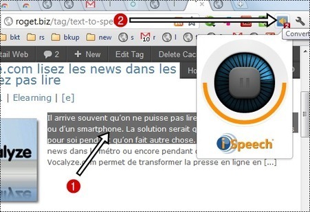 Comment écouter le texte d'une page | Outils FLE | Scoop.it