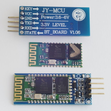 Módulo Bluetooth esclavo HC-06 y placa JY-MCU BT_BOARD | tecno4 | Scoop.it