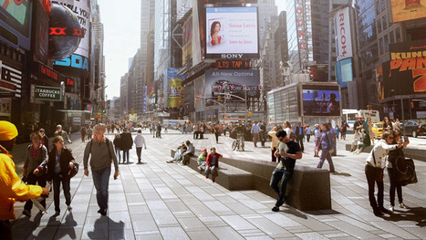 Snøhetta completes phase one of Times Square transformation | Stage 5  Changing Places | Scoop.it