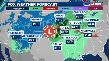 US Storms Jan 8-11: Severe weather, rain, floods for Midwest, South and East | Fox Weather | Operation Deimos | Scoop.it