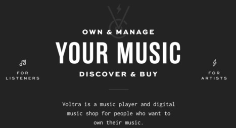 Voltra Co. nouveau service de streaming/achat/stockage de musique plus favorable aux utilisateurs... et aux artistes ? | ON-TopAudio | Scoop.it