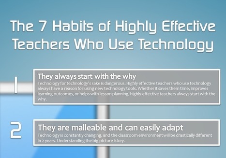 The seven habits of highly effective teachers who use technology | Creative teaching and learning | Scoop.it