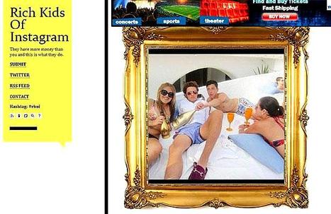 Les gosses de riches font jaser le Web avec leurs photos Instagram | Chronique des Droits de l'Homme | Scoop.it