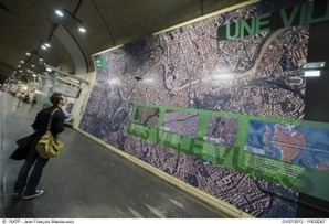 Exposition « Ma ville par satellite » dans le RER B | Télédétection veille IST INRAE & AgroParisTech | Scoop.it