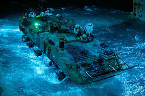Marines want to add counter-drone weapon to amphibious vehicle | LAD & C-UAS | Scoop.it