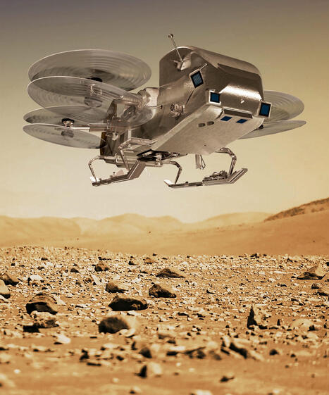 Sigue adelante la misión Dragonfly, la primera aeronave que explorará Titán | Ciencia-Física | Scoop.it