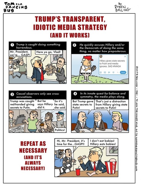 Trump's transparently idiotic, and brilliantly effective, media strategy | Public Relations & Social Marketing Insight | Scoop.it