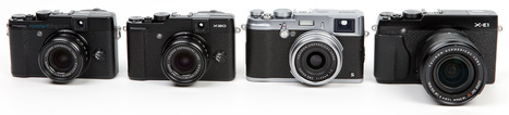 COMPARISON: Fujifilm X-E1, X100s, X20 & X10 | Ron Martinsen | Fujifilm X Series APS C sensor camera | Scoop.it