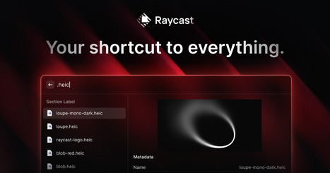 Raycast - Your shortcut to everything | Digital Delights - Digital Tribes | Scoop.it