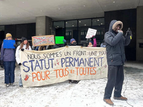 Montreal protest urges Ottawa to open pathway to permanent residence&nbsp; | Newcomers and Immigrants in Canada | Scoop.it