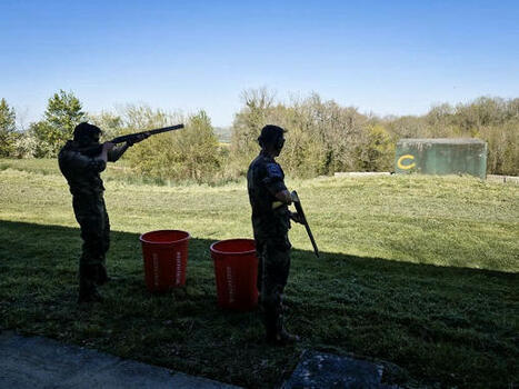Le 1er Régiment d'Infanterie de Marine a signé une convention avec un club de ball trap pour la chasse aux drones | LAD & C-UAS | Scoop.it