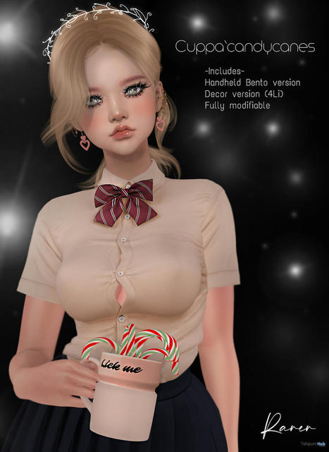Cuppa&rsquo;candycanes 1L Promo Gift by Rarer | Teleport Hub - Second Life Deals | Second Life Freebies | Scoop.it