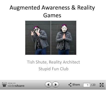 Augmented Awareness & Reality Games, ARE2012 | Transmedia: Storytelling for the Digital Age | Scoop.it