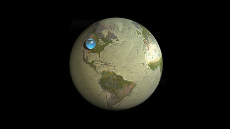 Truly Awesome Picture Perfectly Shows How Little Water There Is On Earth | All Geeks | Scoop.it