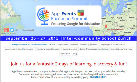 European Google for Education Summit 2015 | 21st Century Learning and Teaching | Scoop.it