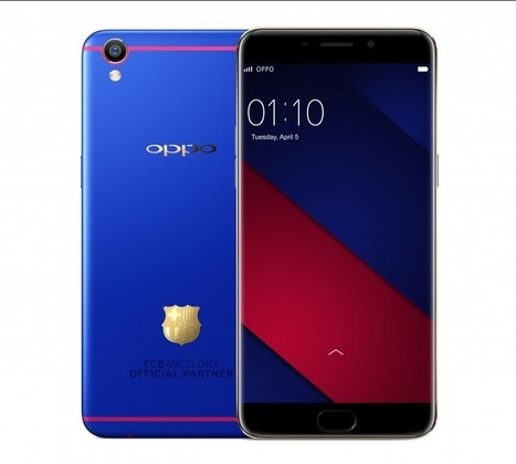 Oppo F1 Plus FC Barcelona Edition revealed, looks good in blue | NoypiGeeks | Philippines' Technology News, Reviews, and How to's | Gadget Reviews | Scoop.it