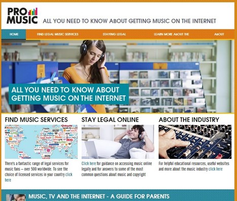 Pro Music : All You Need To Know About Getting Legal Music On The Internet | 21st Century Learning and Teaching | Scoop.it