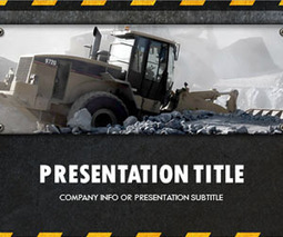 Free Construction PowerPoint Template | Free Business PowerPoint Templates | Scoop.it
