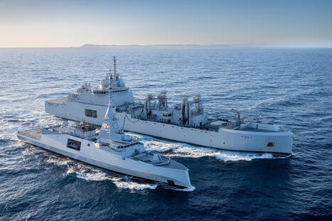 Premier ravitaillement à la mer entre BRF et FDI | DEFENSE NEWS | Scoop.it