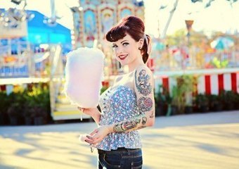 A Day At The Fair With Pin Up Girl Ruby&nbsp;Franco | Rockabilly | Scoop.it